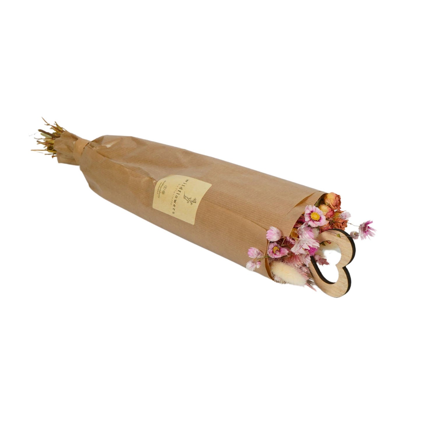 Flores secas - Market More - Corazón