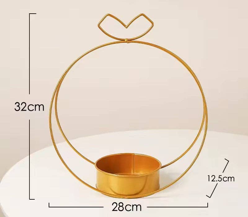 Soporte nórdico metálico para flores