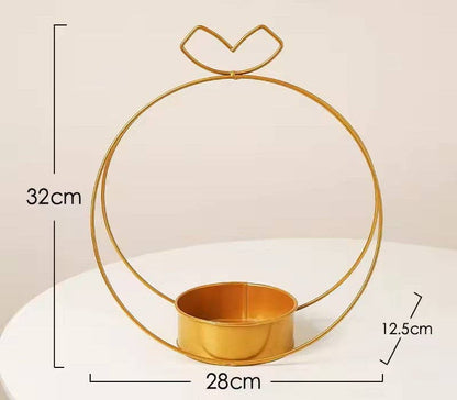 Soporte nórdico metálico para flores