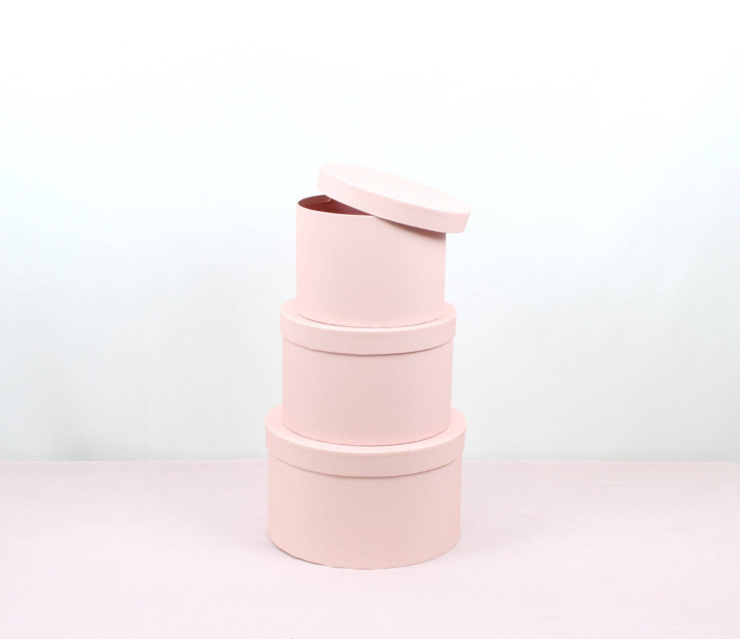 Sombrero redondo y brillante con tapa con tapa, varios colores y tamaños, para rosas en conserva, regalos, arreglos de chocolate y fresas