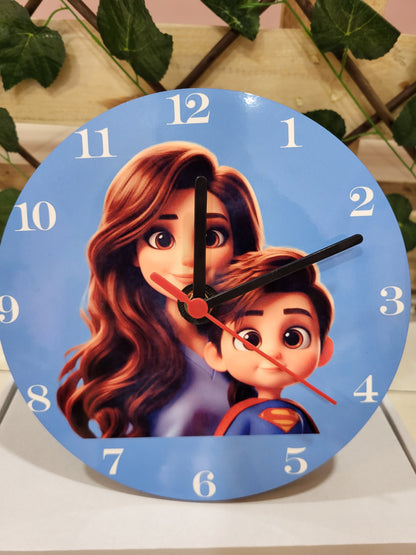 Reloj de pared personalizada