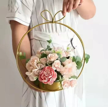 Soporte nórdico metálico para flores