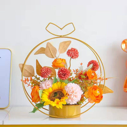 Soporte nórdico metálico para flores