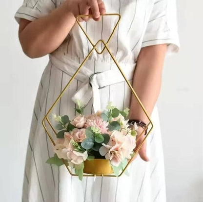 Soporte nórdico metálico para flores