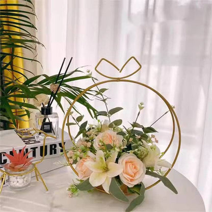 Soporte nórdico metálico para flores