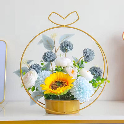 Soporte nórdico metálico para flores