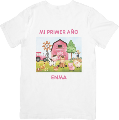 Camiseta personalizada para cumpleaños
